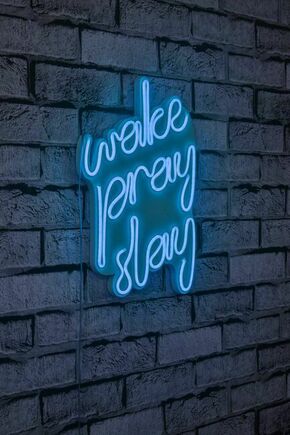 WAKE PRAY SLAY - BLUE WALLXPERT