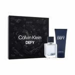 Calvin Klein Defy darilni set toaletna voda 50 ml + gel za prhanje 100 ml za moške