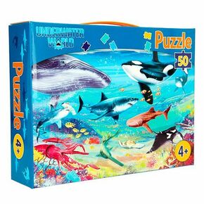 Dino World Puzzle Podvodni svet 50 kosov
