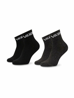 Vans Set 2 parov otroških visokih nogavic Drop V Classic VN0A7PTC Črna