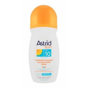 Astrid Sun Moisturizing Suncare Spray vodoodporna zaščita pred soncem za telo za vse tipe kože SPF10 200 ml