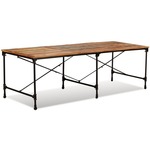 VIDAXL Jedilna miza iz trdnega predelanega lesa 240 cm