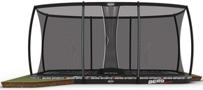 BERG SPORT Ultim Pro Bouncer FlatGround 500 +ochranná sieť Deluxe XL