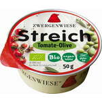 Zwergenwiese Bio Kleiner Streich, namaz s paradižnikom in olivami - 50 g