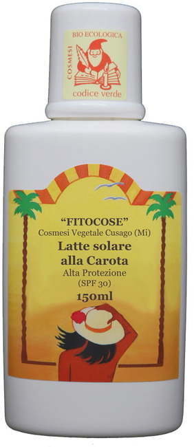 "Fitocose Carrot Sun Milk z zaščitni faktorjem 30 - 150 ml"