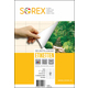 WEBHIDDENBRAND Etikete Sorex 105 x 48 mm, 100/1