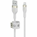 Belkin belkin kabel usb-a - ltg pleteni silikonski 3m bel