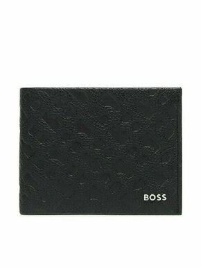 Boss Majhna moška denarnica Highway_M_6CC 50504276 Črna