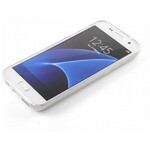 Surazo Onasi silikonski ovitek iphone 8 plus - usnjen - siv
