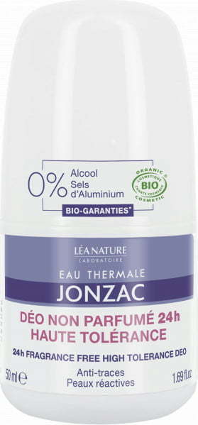 "Eau Thermale JONZAC Fragrance Free High Tolerance Deo - 50 ml"