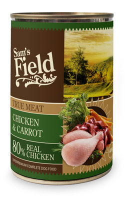Sam's Field True Meat Chicken & Carrot 0.4 kg