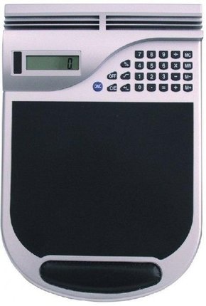 Podloga za miško s kalkulatorjem