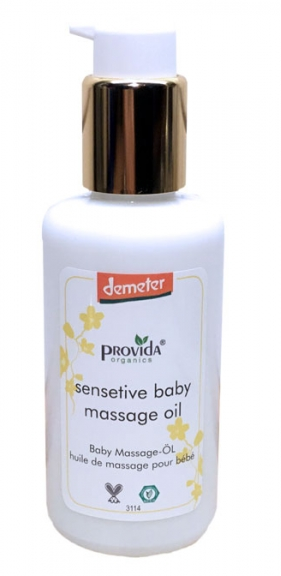 "Provida Organics sensetive baby massage oil - 100 ml"