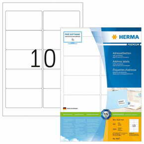 Herma Superprint 4667 etikete