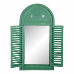 Zeleno francosko ogledalo Esschert Design Hullo