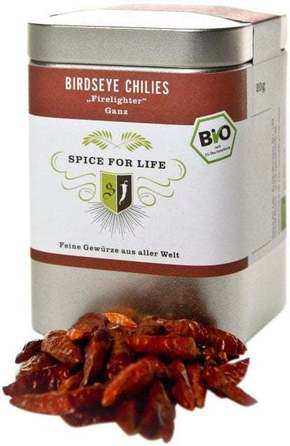 Spice for Life Bio Birdseye celi čiliji - Firelighter - 20 g