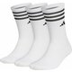 Adidas Crew Golf Socks 3-Pairs Nogavice White 48-51