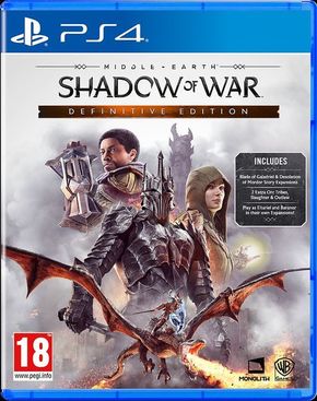 Warner Bros igra Shadow Of War: Definitive Edition (PS4) – datum izida 31.8.2018
