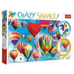 Trefl Crazy Shapes - sestavljanka, pisani baloni, 600 kosov