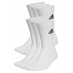 adidas Visoke nogavice Unisex Cushioned Sportswear Crew Socks 6 Pairs HT3453 Bela
