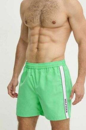 Kopalne kratke hlače Tommy Hilfiger zelena barva