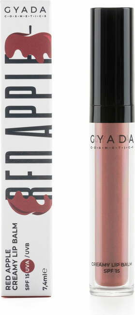 "Gyada Cosmetics Red Apple kremen balzam za ustnice z zaščitnim faktorjem 15 - 05 Red Delicious"
