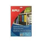 APLI barvne nalepke AP001375 modre 190 x 61 mm