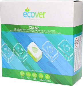 Ecover Tablete za pomivalni stroj Classic - akcijski paket - 70 tab