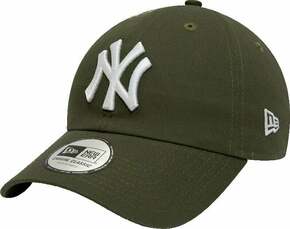 Bombažna bejzbolska kapa New Era zelena barva