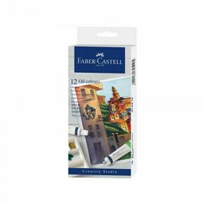 Faber-Castell oljne barve 12 barv