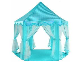 KRUZZEL šotor za otroke palača 140cm moder 00006105