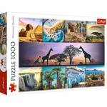 Trefl Puzzle Collage, Afrika 1000 kosov