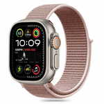 Tech-protect Nylon pašček za Apple Watch 44/45/46/49mm, dusty rose
