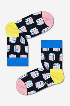 Otroške nogavice Happy Socks Milk KMIL01-9300 - pisana. Otroške visoke nogavice iz kolekcije Happy Socks. Model izdelan iz vzorčastega materiala.