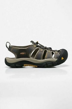 Keen sandali Newport - siva. Sandali iz kolekcije Keen. Model izdelan iz tekstilnega materiala.