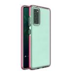Silikonski ovitek Spring Armor za Samsung Galaxy A02s - Roza KP30181