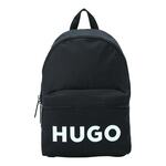 Nahrbtnik HUGO moški, črna barva - črna. Nahrbtnik iz kolekcije HUGO. Model izdelan iz tekstilnega materiala.