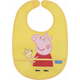 Petit Jour Peppa Pig - slinček za hranjenje, rumen - 1 k.
