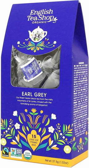 Bio Earl Grey - Fairtrade - 15 piramidnih vrečk