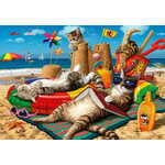WEBHIDDENBRAND ANATOLIAN Puzzle Mačke na plaži 260 kosov