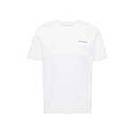 Bombažen t-shirt Calvin Klein bela barva - bela. Kratka majica iz kolekcije Calvin Klein. Model izdelan iz tanke, elastične pletenine. Nežen material, prijeten na dotik.