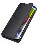 Dux Ducis Skin X knjižni usnjeni ovitek za Samsung Galaxy A03s, črna
