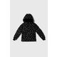 Otroška smučarska jakna Protest PRTVARIO JR črna barva - črna. Otroška smučarska jakna iz kolekcije Protest. Podložen model, izdelan iz materiala, ki ščiti pred mrazom, vetrom in snegom.