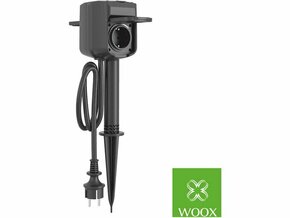 WOOX R6079 smart wifi dvosmerna pametna zunanja vtičnica