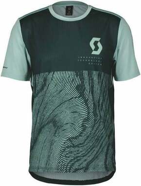 Scott Trail Vertic S/SL Men's Shirt Aruba Green/Mineral Green S Majica s kratkimi rokavi