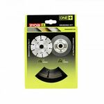 shumee 144645 RYOBI 6-delni komplet kotnih brusilnih plošč 125 mm: