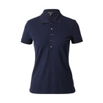Lauren Ralph Lauren t-shirt - mornarsko modra. T-shirt iz kolekcije Lauren Ralph Lauren. Model izdelan iz tanke, elastične pletenine.