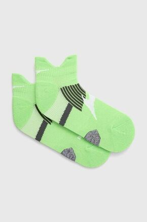Nogavice Mizuno - zelena. Kratke nogavice iz kolekcije Mizuno. Model izdelan iz materiala