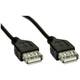 Akyga Kabel USB A-A 1,8 m/črna