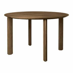 Okrogla jedilna miza iz masivnega hrasta ø 120 cm Comfort Circle – UMAGE